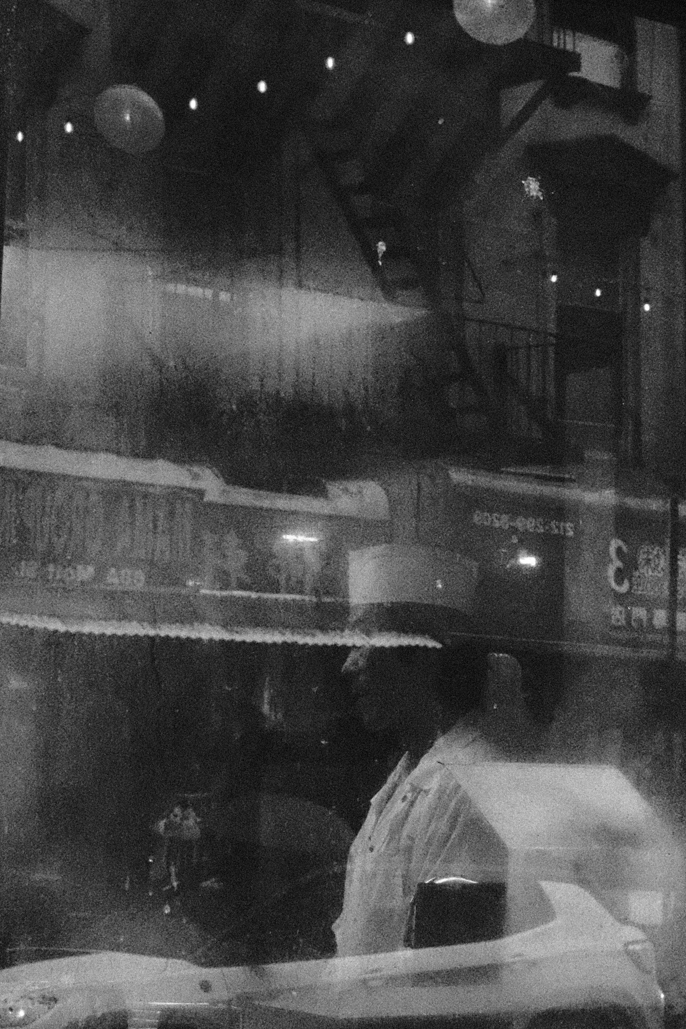 Peking duck chef with reflection in Chinatown
